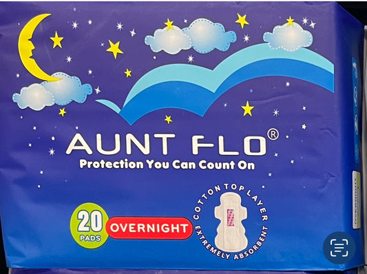 AUNT FLO-Overnight Pads